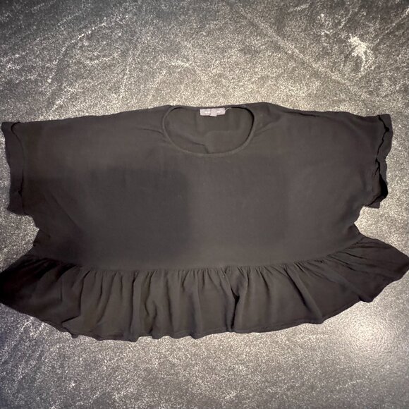 grade & gather Loose Black Top, Small/Medium - Picture 2 of 5